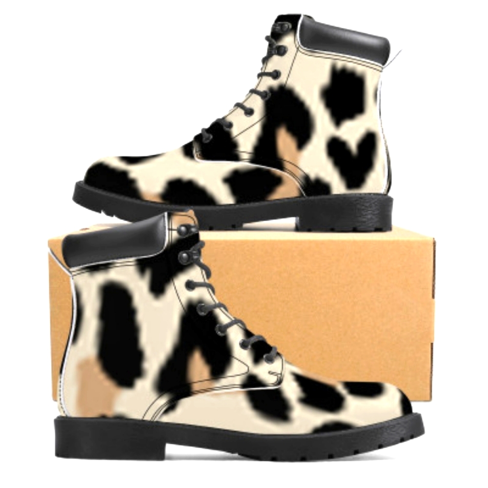 Designer Print Boots. They are casual with style.